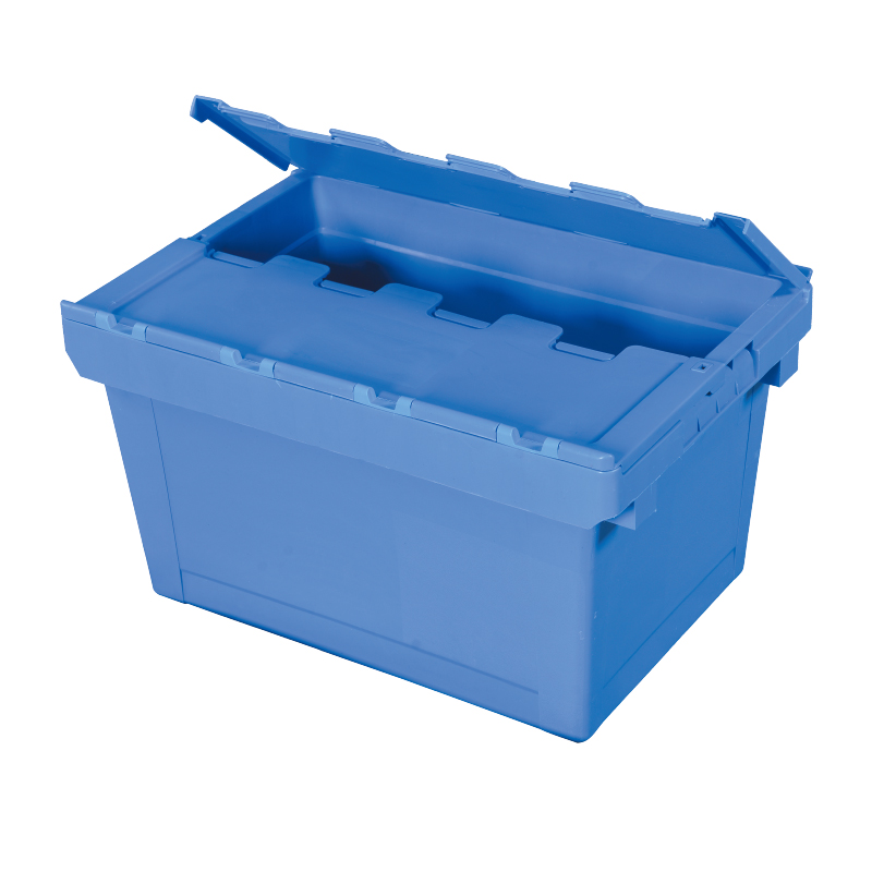 56L Sturdy And Durable Attached Lid Container